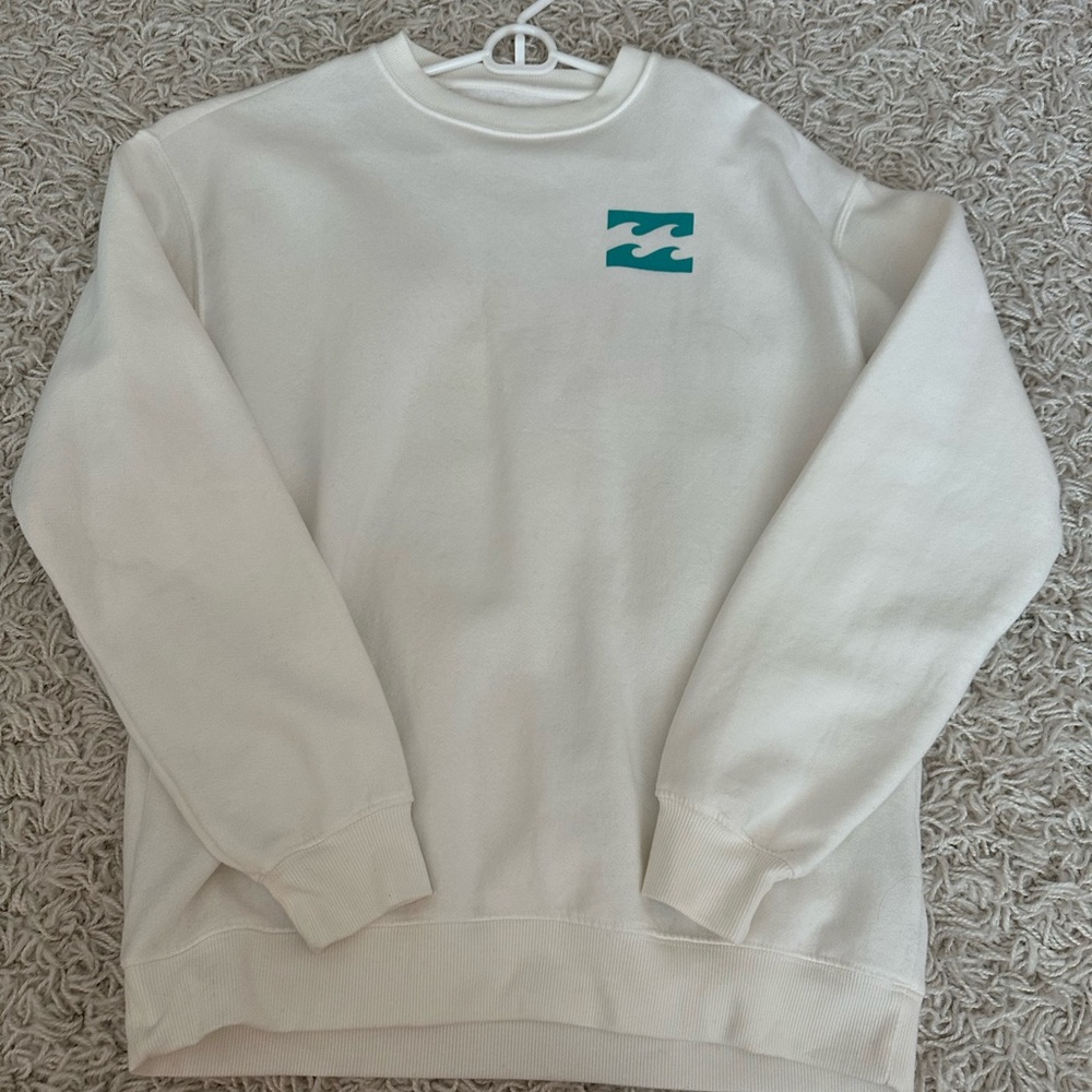 White Billabong Crewneck BRAND NEW